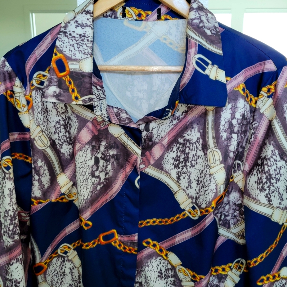 Blue Blouse, size Extra Large, CBR collection